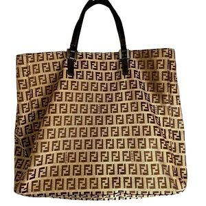 Fendi Zucchino Tote Bag.